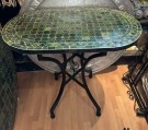 Ovalt mosaikkbord thumbnail
