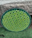 Mosaikkbord i grønt    thumbnail