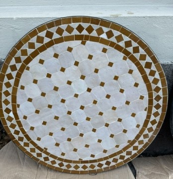 Mosaikkbord Granada 60 cm i diameter